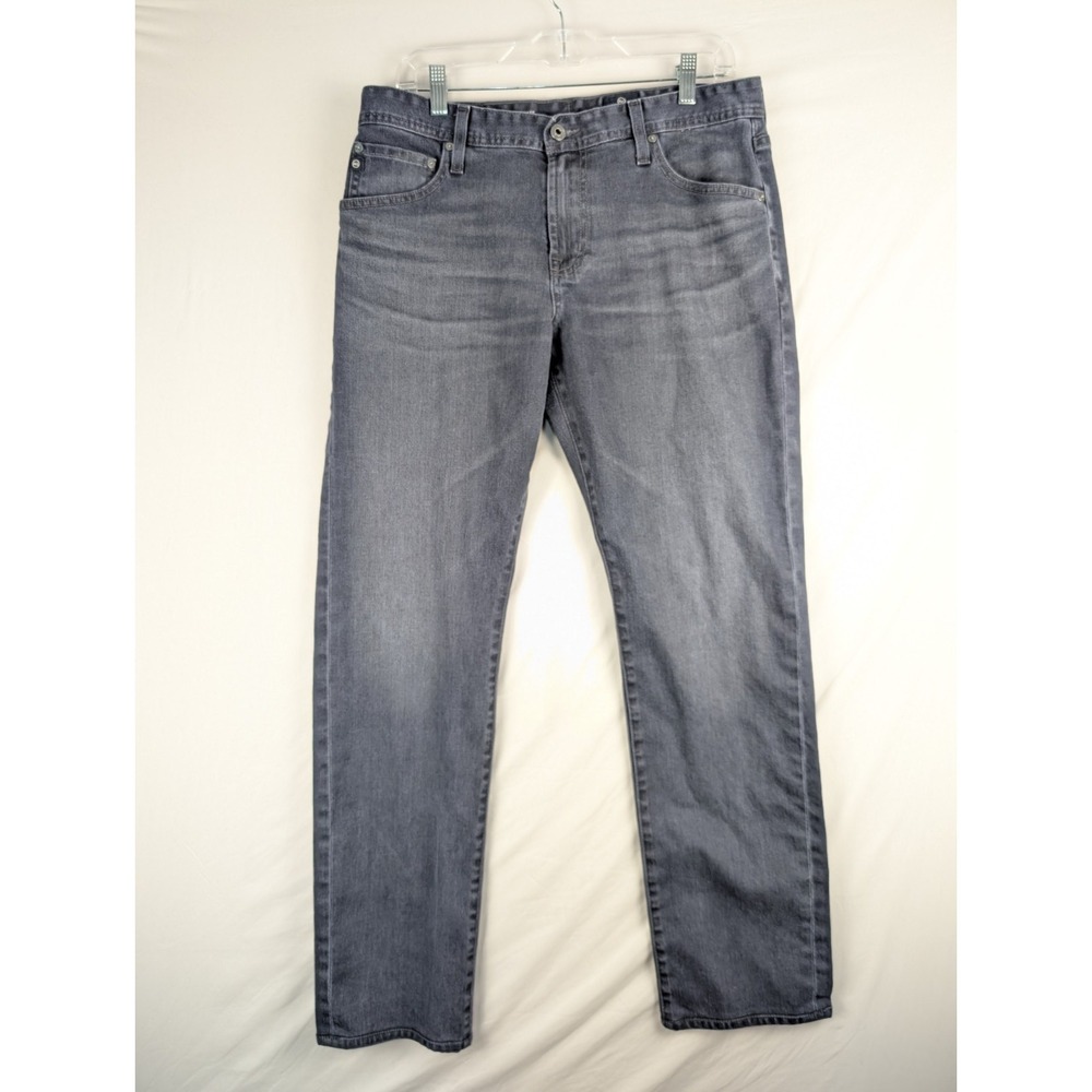 AG Adriano Goldschmied Jeans Mens 33x34 Blue The Graduate Tailored Leg